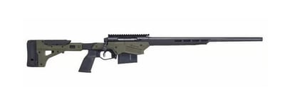 Savage Arms AXIS II Precision 6.5 Creedmoor 22" 10 Rd Bolt Rifle - Black / OD Green Chassis Stock - $806.99 (FREE Shipping on Firearms)