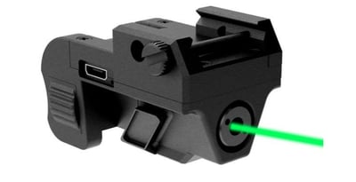 Pistol Green Laser Picatinny Weaver Raill Mount USB Rechargeable Quick Release - $23.97 after 20% clip code (Free S/H over $25)