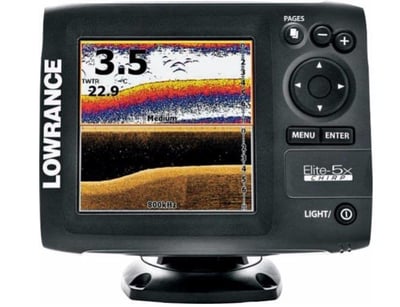 Lowrance Elite-5X CHIRP Sonar - $199 + $50 Gift Card from Lowrance (Free Shipping over $50)