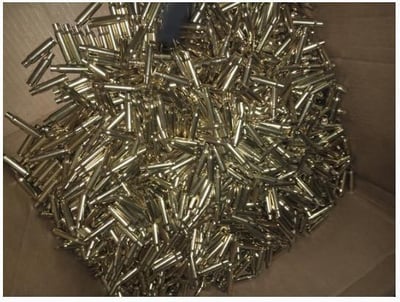 300 AAC BLACKOUT - STARLINE BRASS - 100pc BAG! FREE SHIP 50 STATES!