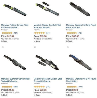 Deal Of The Day: Up to 50% off select Morakniv products - prices from $8.15 (Free S/H over $25)