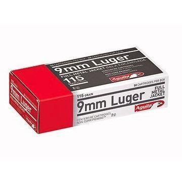 AGUILA 9mm 115gr FMJ 50 Rounds - $18.99