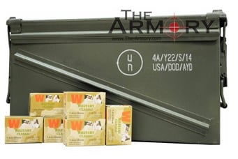 223 Remington 55gr FMJ Wolf MC Ammo Case in a FREE PA120 Ammo Can (1000 rds) - $229.99