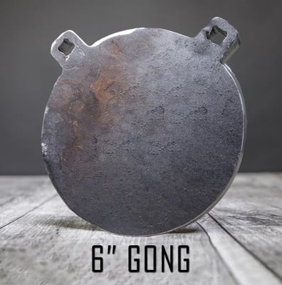 Targets by AR500 Armor 1/2" Steel Target 6" Gong - $9.50 