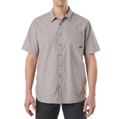 5.11 Tactical Ares Short Sleeve Shirt w/ RAPIDraw Placket (Stampede, Lake, Engine Red) - $14.49 (Free S/H over $75)