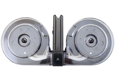 Gen II AR-15 / M16 100 Round Dual Drum Magazine .223/5.56 With Reinforced Feed Lips in Black - $99.99 