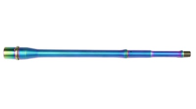 Faxon Firearms Match Series 14.5 Gunner, .223 Wylde, Mid-Length, 416R, Nitride, 5R, Nickel Teflon Extension - $186.21 