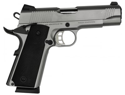 Tisas 1911 Carry SS45 Duty 4.25" Barrel 8+1 .45 ACP Stainless Steel - $399 