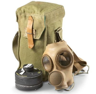 Belgian Military Surplus M51 Gas Mask with Bag and Filter, New - $28.79 (Buyer’s Club price shown - all club orders over $49 ship FREE)