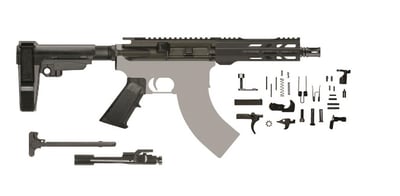 Backorder - CBC AR-15 Pistol Kit 7.62x39mm 7.5" Barrel SBA3 Brace No Stripped Lower or Magazine - $492.99 after code "GUNSNGEAR" (Buyer’s Club price shown - all club orders over $49 ship FREE)