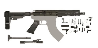 Backorder - CBC AR-15 Pistol Kit 7.62x39mm 7.5" Barrel SBA3 Brace No Stripped Lower or Magazine - $512.99 (Buyer’s Club price shown - all club orders over $49 ship FREE)