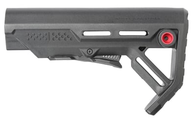 Strike Industries Mod 1 Carbine Stock Mil-Spec - Black / Red - $29.99