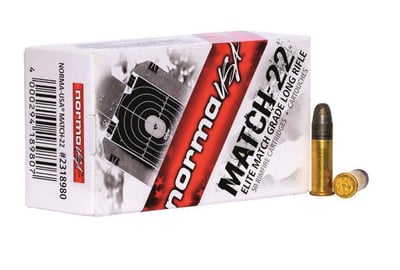 Norma Tactical .22 LR LRN 40 Grain 50 Rounds - $12.34 (Buyer’s Club price shown - all club orders over $49 ship FREE)