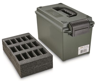 HQ ISSUE .223 Ammo Can with Dividers (Holds Fifteen 30-rd. 223 Mags) - $17.99 (Buyer’s Club price shown - all club orders over $49 ship FREE)