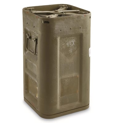 U.S. Military Surplus Waterproof Locking MOD Small Arms Container, Used 11.75" x 11.75" x 22"h - $26.99 (Buyer’s Club price shown - all club orders over $49 ship FREE)