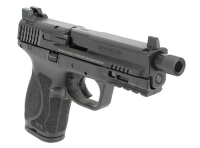 S&W M&P9 M2.0 Compact 9mm 4.625 Threaded Barrel Suppressor Height Sights 10-RD, Black - $384.99 (Free S/H on Firearms)