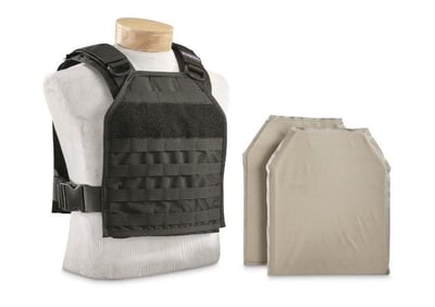 Premier Classic Plate Carrier Vest with (2) Level IIIA 10x12" Soft Armor Panels - $359.99 after code "ULTIMATE20" (Buyer’s Club price shown - all club orders over $49 ship FREE)