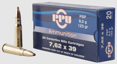 PMC Bronze 7.62x39 123 Grain FMJ - High-Quality Ammo for Optimal Performance