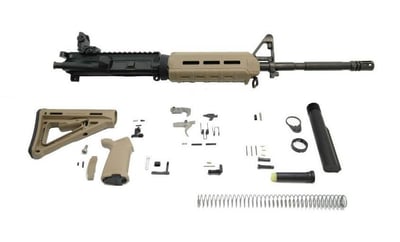 BLEM PSA 16" Carbine-Length M4 5.56 NATO 1/7 Phosphate MOE EPT Rifle Kit w/ Rear MBUS, FDE - $349.99