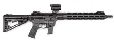 WILSON COMBAT AR9G 9mm 11.3" 20rd Semi-Auto AR15 Short Barrel Rifle - M-LOK - Black w/ Armour Tuff - $1483.32 (add to cart price) (FREE Shipping on Firearms)