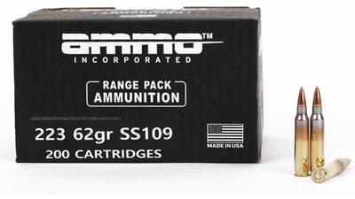 Ammo Inc. signature 62 Gr Fmj .223 Remington SS109 200rd Pack - $159.99