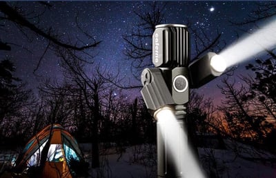 Caferria LED 1000 Lm Torch Rechargeable - $15.98 (Free S/H over $25)