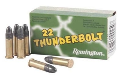 Remington Thunderbolt .22 LR 40gr LRN 2000 Rds (4 boxes) - $164.96 after code "15off150"