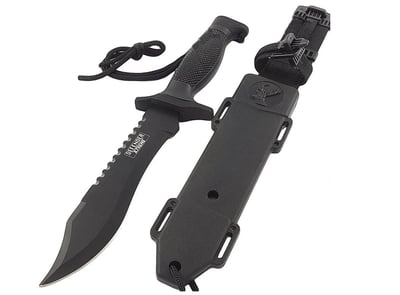 Defender Xtreme 12" Tactical Bowie Survival Hunting Knife w/ Sheath Military Combat Fixed Blade - $9.99 + FREE Shipping