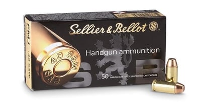 Sellier & Bellot .40 S&W 180-Gr. FMJ 250 Rnds - $94.99 (Buyer’s Club price shown - all club orders over $49 ship FREE)