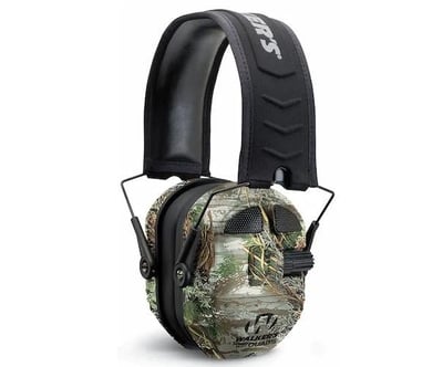Walker's Ultimate Alpha Quad 360 Electronic Earmuffs NRR 26dB (FDE, Kryptek Typhon) - $39.99 (Free Shipping on $100+ Orders)