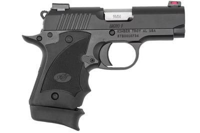 Kimber Micro 9 Stealth 9mm Pistol Fiber Optic Sights 7rd 3.15" - $649.93 ($12.99 Flat S/H on Firearms)