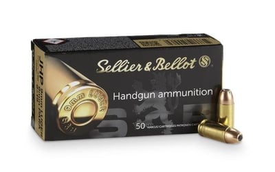 Sellier & Bellot 9mm JHP 115 Grain 50 Rounds - $17.09 (Buyer’s Club price shown - all club orders over $49 ship FREE)