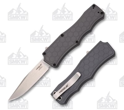 Hogue Exploit 3.5 Stonewash Clip Point Gray Handle - $191.97 (Free S/H over $75, excl. ammo)