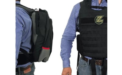 FAB Defense Masada Bulletproof Backpack /Bulletproof Vest Level IIIA Masada-Val Threat (Black/Grey/Red) - $337.08 w/code "TRTY" (Free S/H over $49 + Get 2% back from your order in OP Bucks)