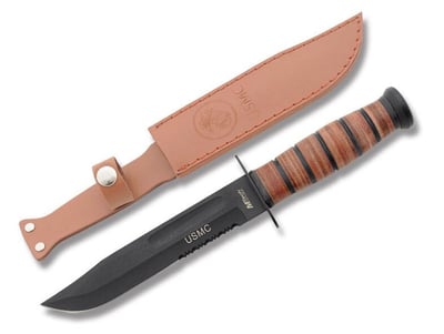 MTech Stacked Leather Combat Knife - $17.99 (Free S/H over $75, excl. ammo)