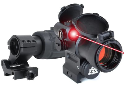 AT3 Magnified Red Dot with Laser Sight Kit AT3 LEOS & RRDM 3x Magnifier from $169.59