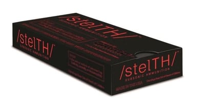 Ammo Inc. Stelth Subsonic .45 ACP TMC 230 Grain 50 Rounds - $25.69 (Buyer’s Club price shown - all club orders over $49 ship FREE)