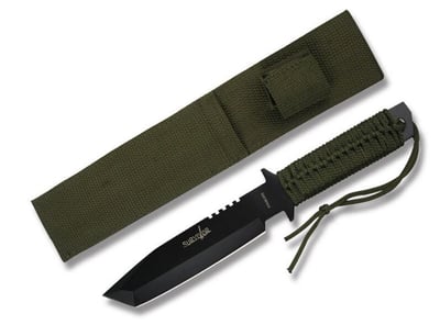 Survivor Cord Tanto 6" Green - $6.49 (Free S/H over $75, excl. ammo)