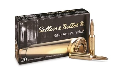 Sellier & Bellot 6.5mm Creedmoor SP 140 Grain 20 Rounds - $19.66 (Buyer’s Club price shown - all club orders over $49 ship FREE)