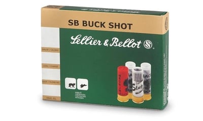 Sellier & Bellot 2 3/4" 12 Gauge #4 21-pellet Buckshot 250 Rounds - $129.19 (Buyer’s Club price shown - all club orders over $49 ship FREE)