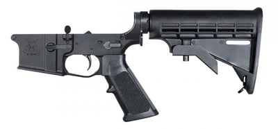 KE Arms LLC KE-15 Forged Mil-spec Complete Lower Receiver 5.56mm - $89.99 w/filler & code "HOME10"