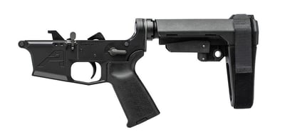 EPC-9 Pistol Complete Lower Receiver w/ MOE Grip, SBA3 Ano/Black - $229.97  (Free Shipping over $100)