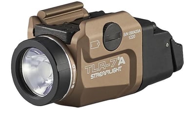 Streamlight TLR-7A Flex Weapon Light White LED fits Picatinny or Glock-Style Rails Aluminum - $123.24 