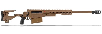 Accuracy International AX50 ELR Folding Rifle Dark Earth .50 BMG 27" M24x1 Triple Port Brake 16" Forend Tube - $13120.00 (Free Shipping over $250)