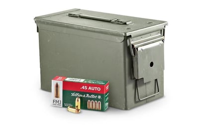 Sellier & Bellot .45 ACP FMJ 230 Grain 800 Rounds with Ammo Can - $427.49 (Buyer’s Club price shown - all club orders over $49 ship FREE)