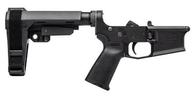 Aero Precision M4E1 Pistol Complete Lower Receiver with MOE Grip & SB Tactical SBA3 Brace - $269.99 