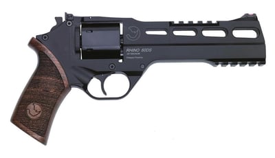 Chiappa Rhino 60 DS Revolver 9mm 6" Barrel Walnut Grips 6 Rounds - $1059.19 after code "ULTIMATE20" (Buyer’s Club price shown - all club orders over $49 ship FREE)