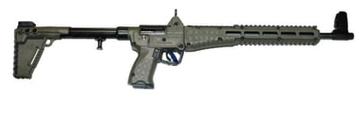 KELTEC Sub-2000 G2 9mm 16.25" Blued 17rd Glk 17 Mag ODG - $497.20 (Free S/H on Firearms)