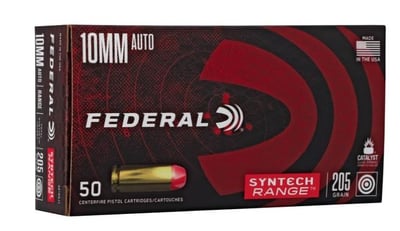 Federal 10mm 205 TSF 50rd Box - $34.99