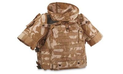 British Military Surplus Armor Vest (no armor plates), New - $40.49 (Buyer’s Club price shown - all club orders over $49 ship FREE)
